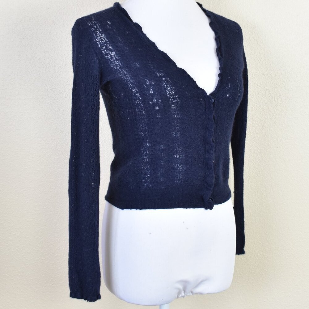 Ralph Lauren Black Label Cashmere Cardigan Tank Twin Set - S - Picture 12 of 14